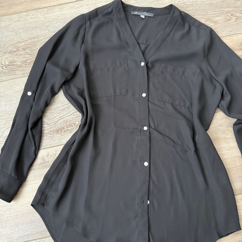 Rose & Olivia Button Down
